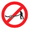 Hand Cart Prohibited
